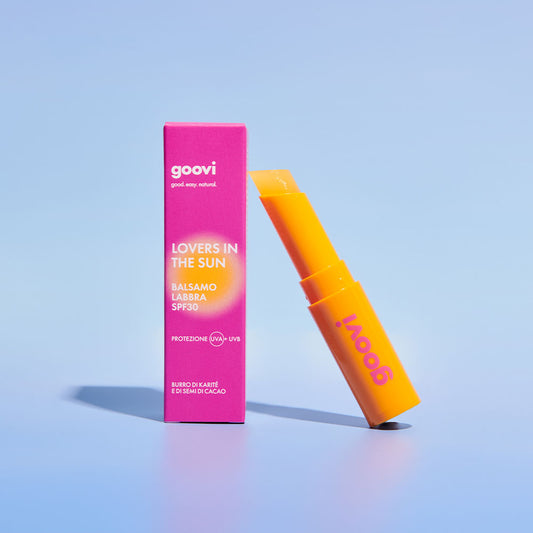Goovi lovers in the sun balsamo labbra spf 30