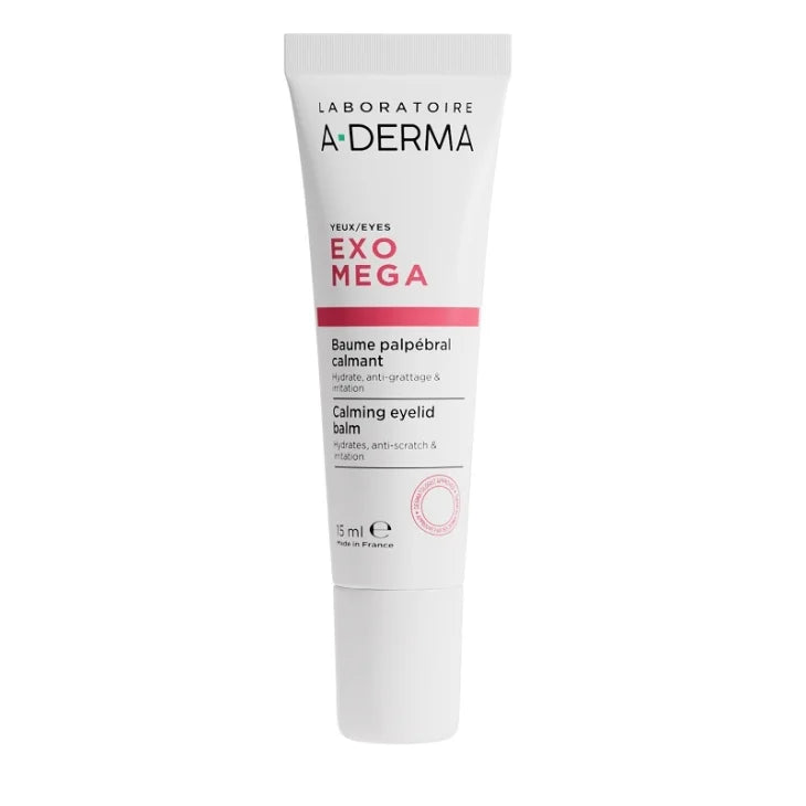 A-Derma Exomega Balsamo Palpebrale Lenitivo Per Palpebre Secche a Tendenza Atopica 15 ml
