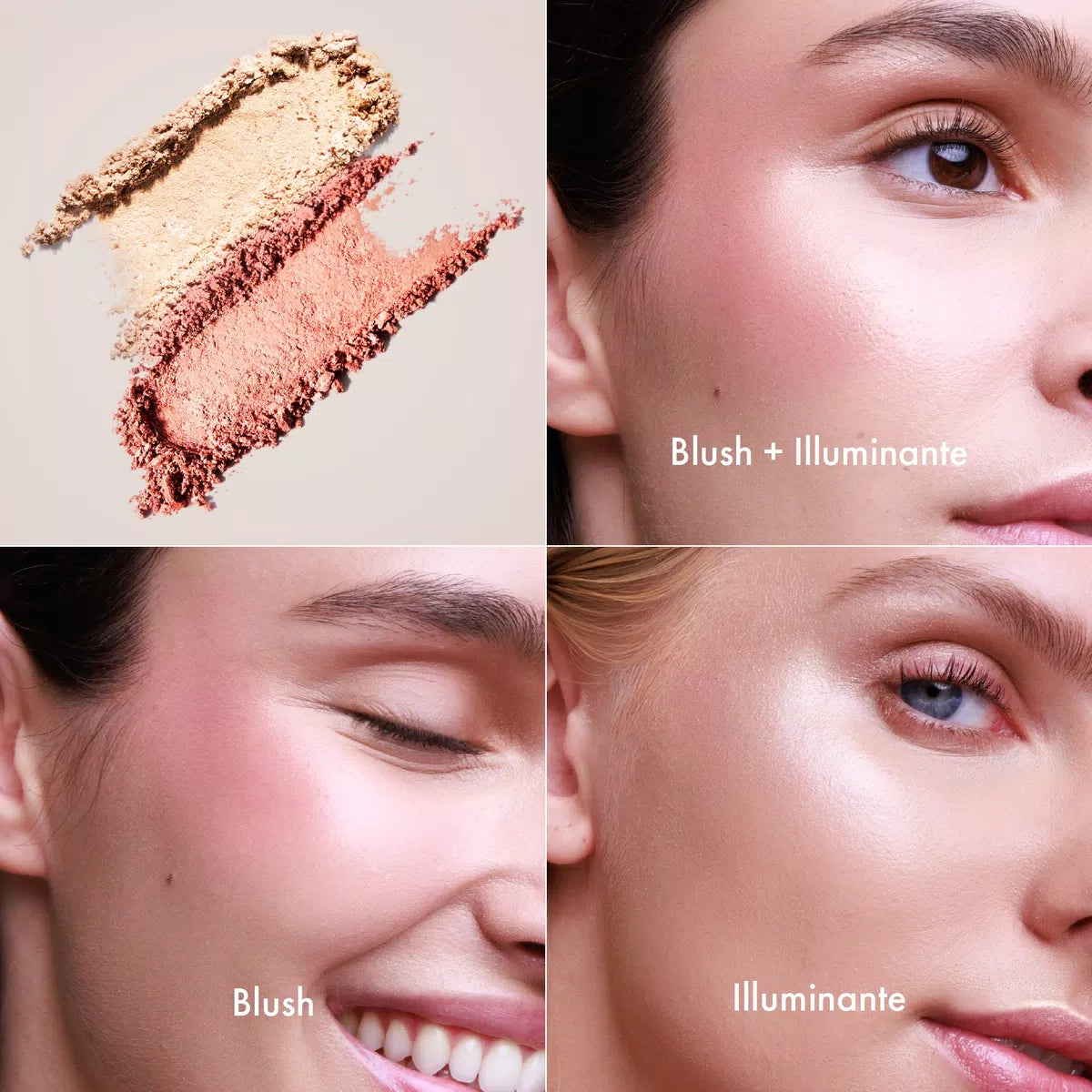 Duo cotto blush & illuminante Nude Secret