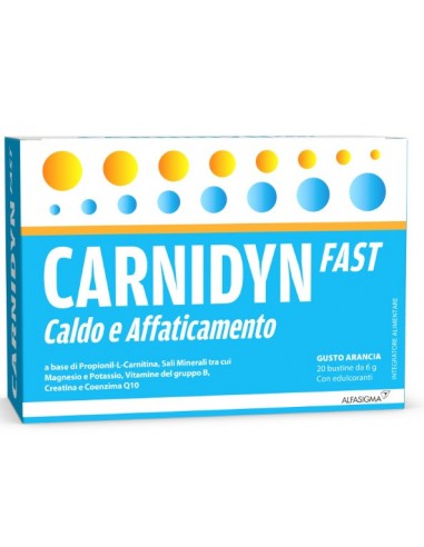 CARNIDYN FAST Caldo e Affaticamento-gusto arancia