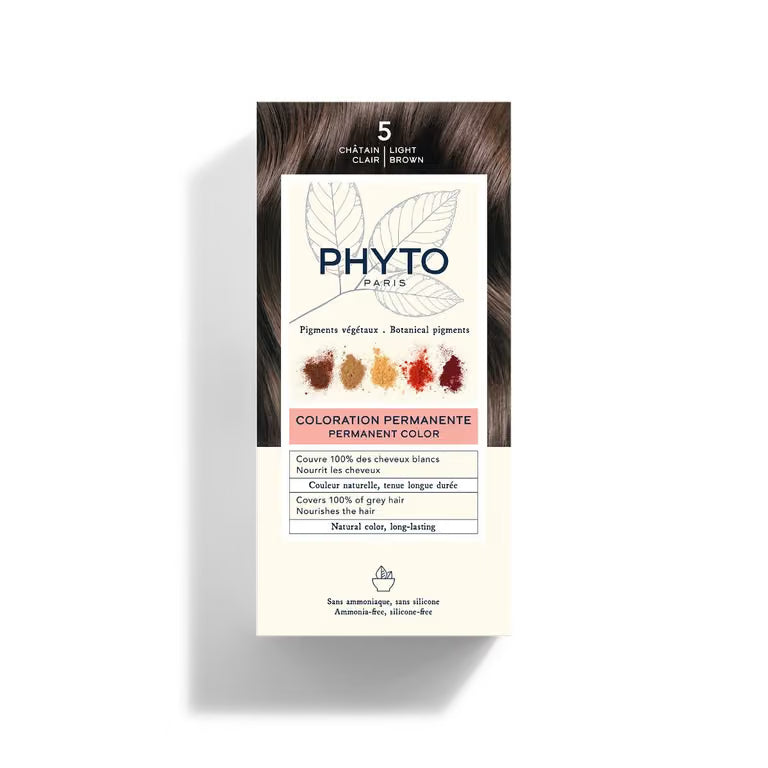 Phyto Hair Color5 Castano Chiaro Kit