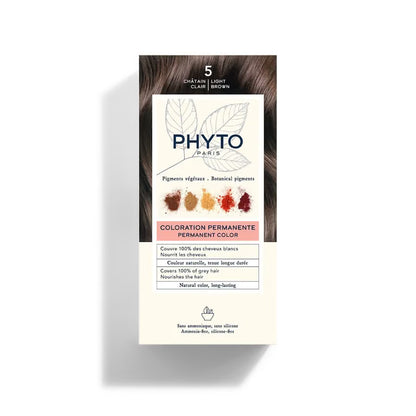 Phyto Hair Color5 Castano Chiaro Kit