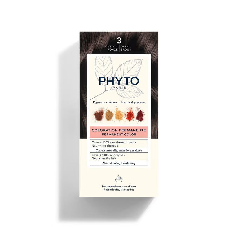 Phyto Hair Color 3 Castano Scuro Kit