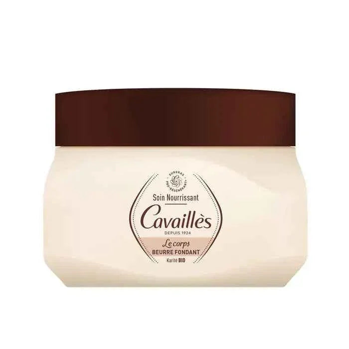 Vasetto di burro corpo nutriente Cavaillès con karité bio, crema idratante pelle secca