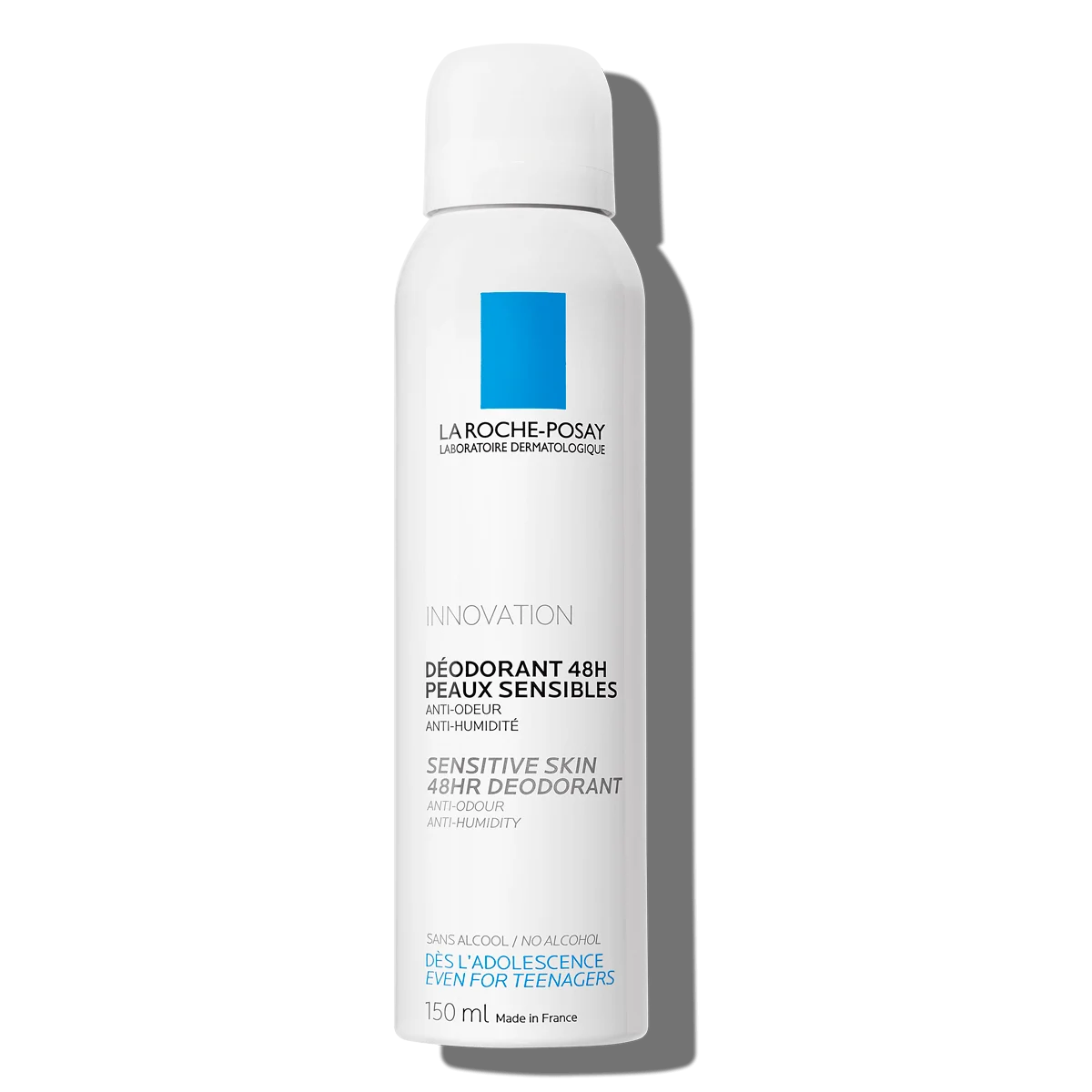 DEODORANTE PELLE SENSIBILE 48 ORE Deodorante spray anti-umidità e anti-odore per la pelle sensibile