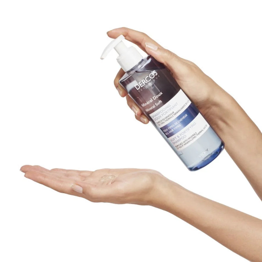 DERCOS DOLCEZZA MINERALE - SHAMPOO DOLCE FORTIFICANTE