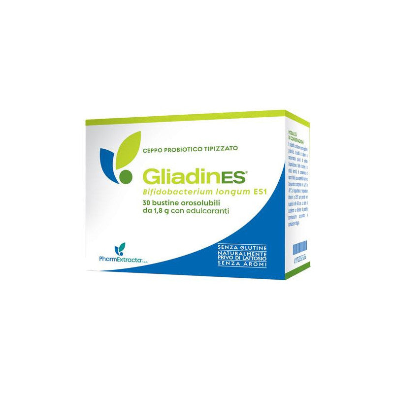 Gliadines Bifidobacterium longum ES1 – 30 Stickpack Orosolubili da 1 g - Farmacia Maria Cristina