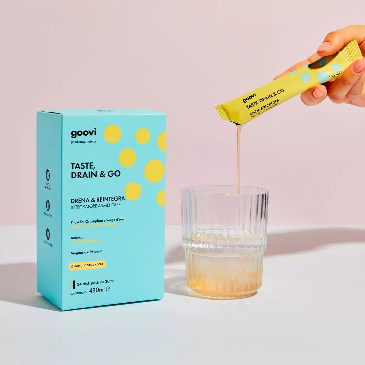 Goovi - Taste, drain & go: Il tuo alleato per un sapore unico - Farmacia Maria Cristina