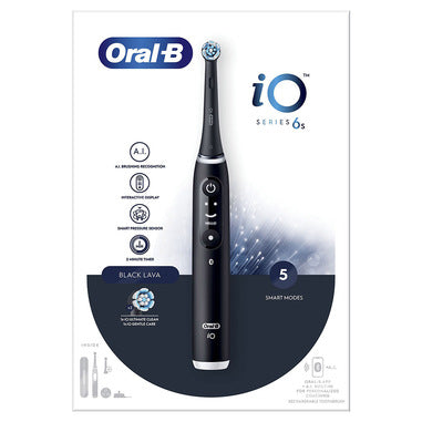 Oral-B iO iO6 Nero BLACK LAVA - Farmacia Maria Cristina