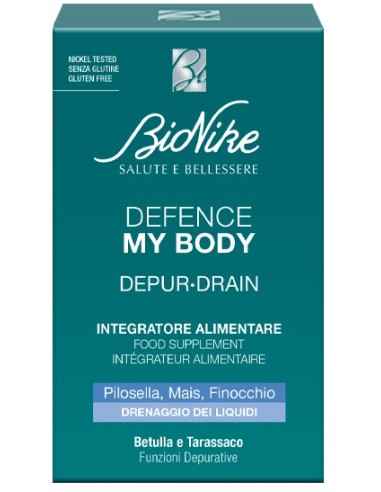 Nuovo integratore BioNike Depur-Drain gusto Tè alla Pesca in bustine - Farmacia Maria Cristina