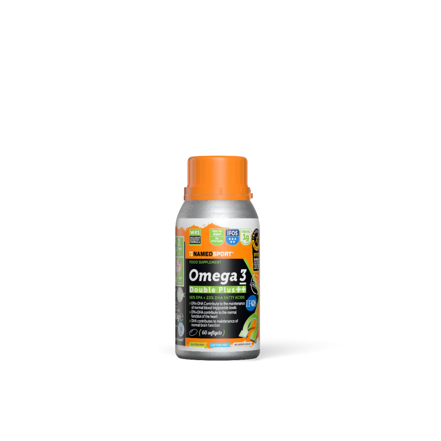 OMEGA 3 DOUBLE PLUS ++     60 SOFTGELS - Farmacia Maria Cristina