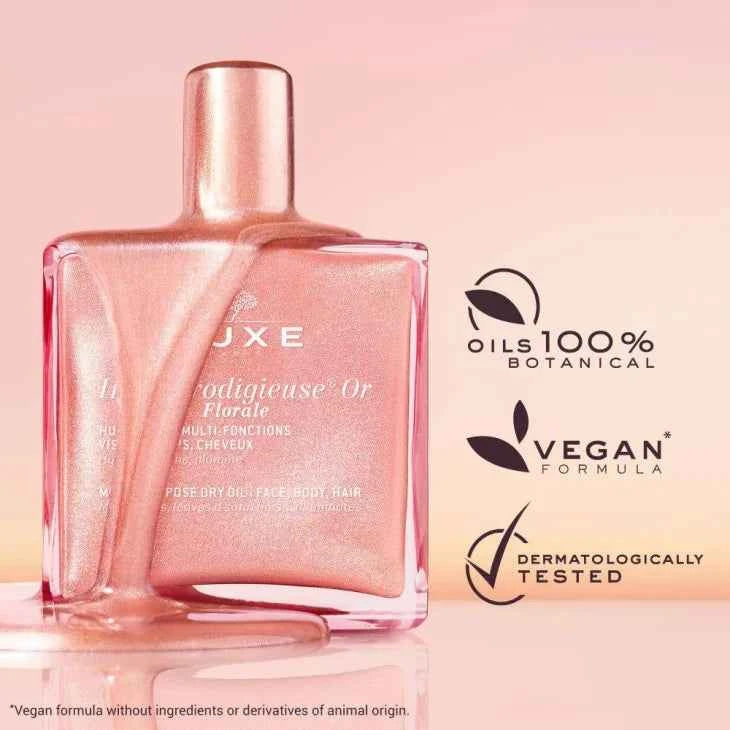 Huile Prodigieuse® Or Florale 50ml - Olio secco per viso, corpo e capelli