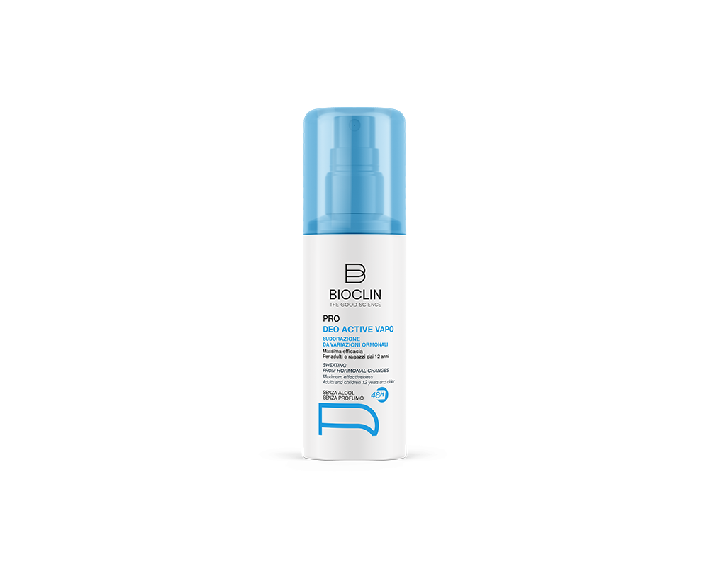 Bioclin deo  Sudorazione da variazioni ormonali DEO PRO ACTIVE VAPO