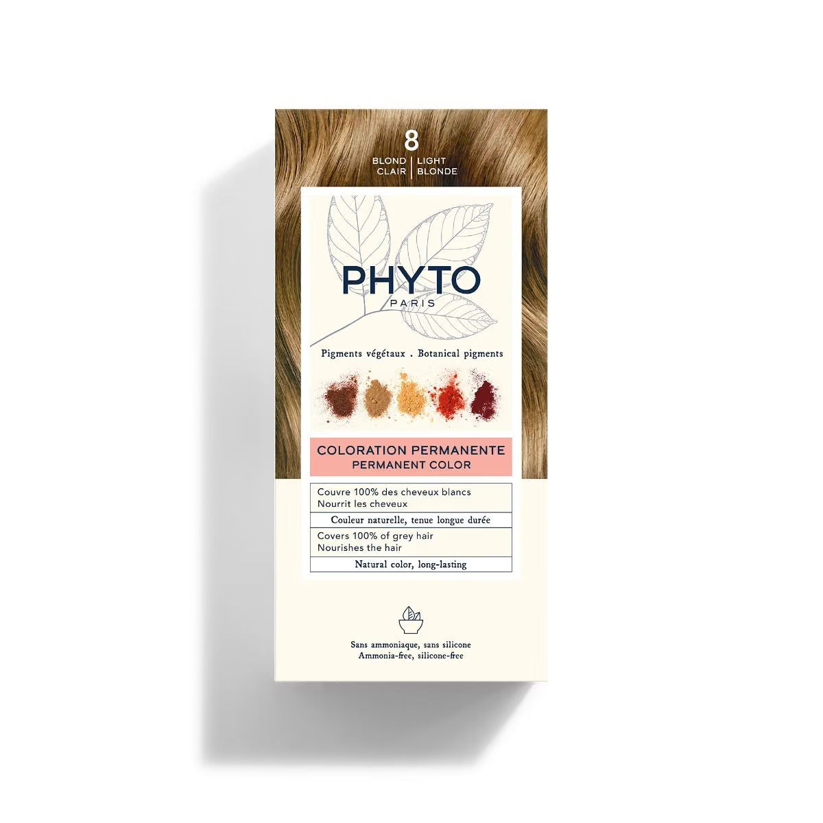 Phyto Hair Color 8 Biondo Chiaro Kit