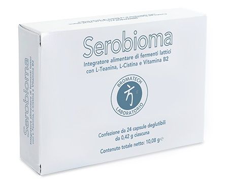 Serobioma – Integratore Alimentare di Fermenti Lattici con L-Teanina, L-Cistina e Vitamina B2 - Farmacia Maria Cristina