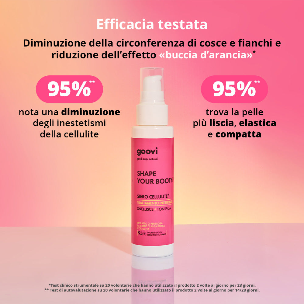 Siero cellulite shape your booty
