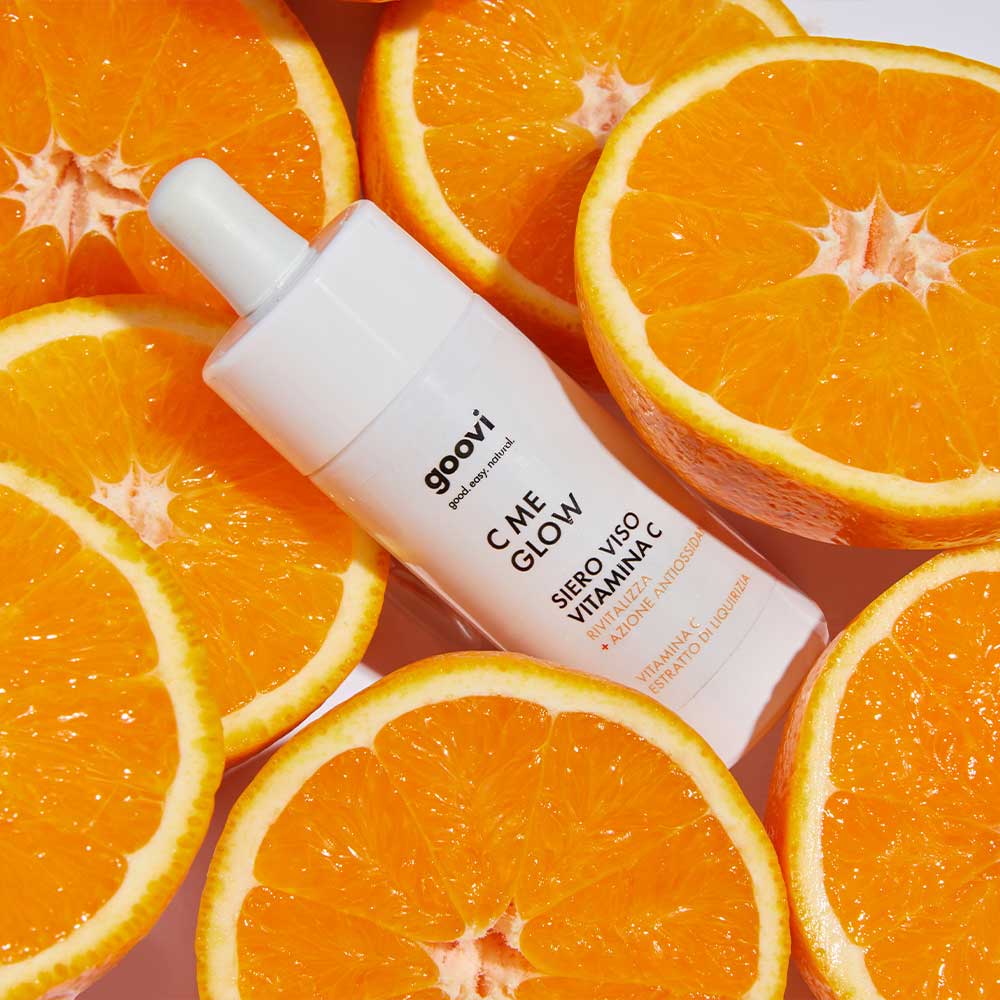 Siero viso vitamina C C me glow