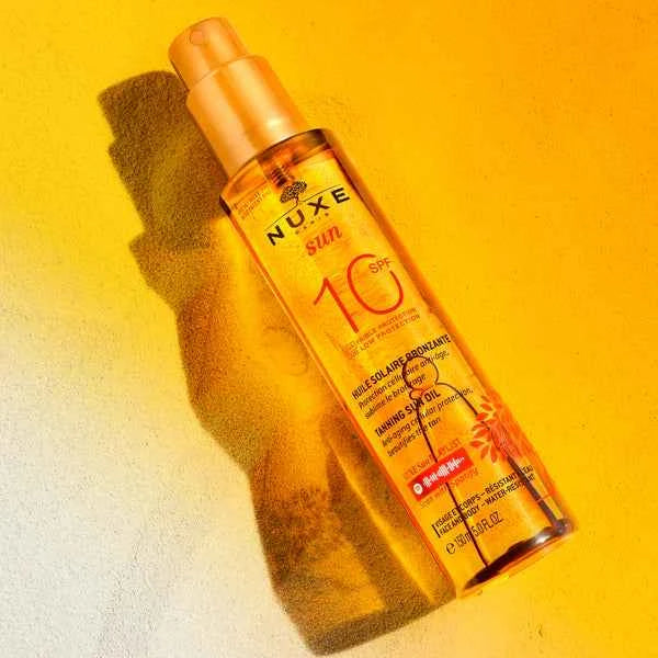 Nuxe Sun Huile Solaire Bronzante SPF 10