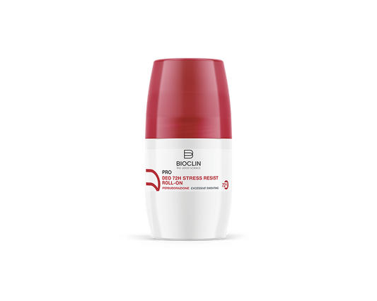 Bioclin deo  Ipersudorazione DEO PRO 72H STRESS RESIST ROLL-ON - Farmacia Maria Cristina