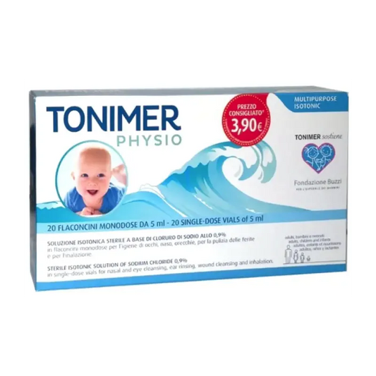Tonimer physio 20 flaconcini monodose da 5 ml