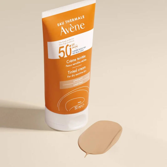 Avène SPF 50+ Crema Viso Colorata Uniformante Idratante 50 ml