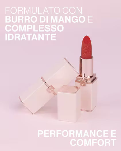 Rossetto satinato cremoso effetto velluto