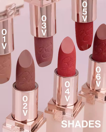 Rossetto satinato cremoso effetto velluto